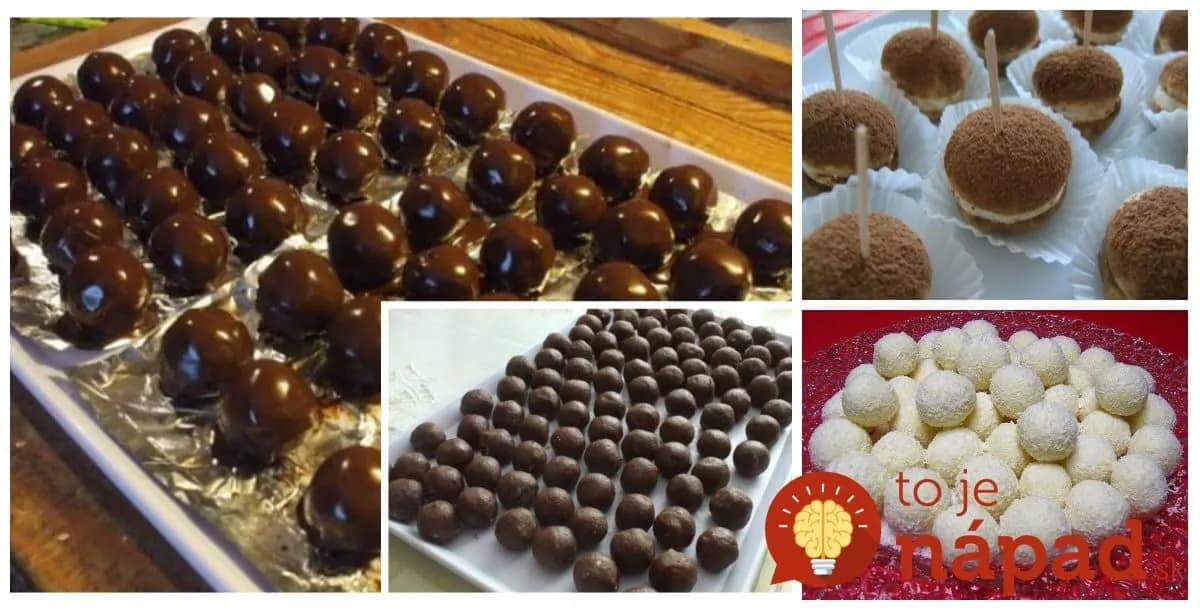 Najlepšie sladké jednohubky pre návštevy: Nemusíte nič vypekať, toto sa podáva o minútku – 14 top inšpirácií!