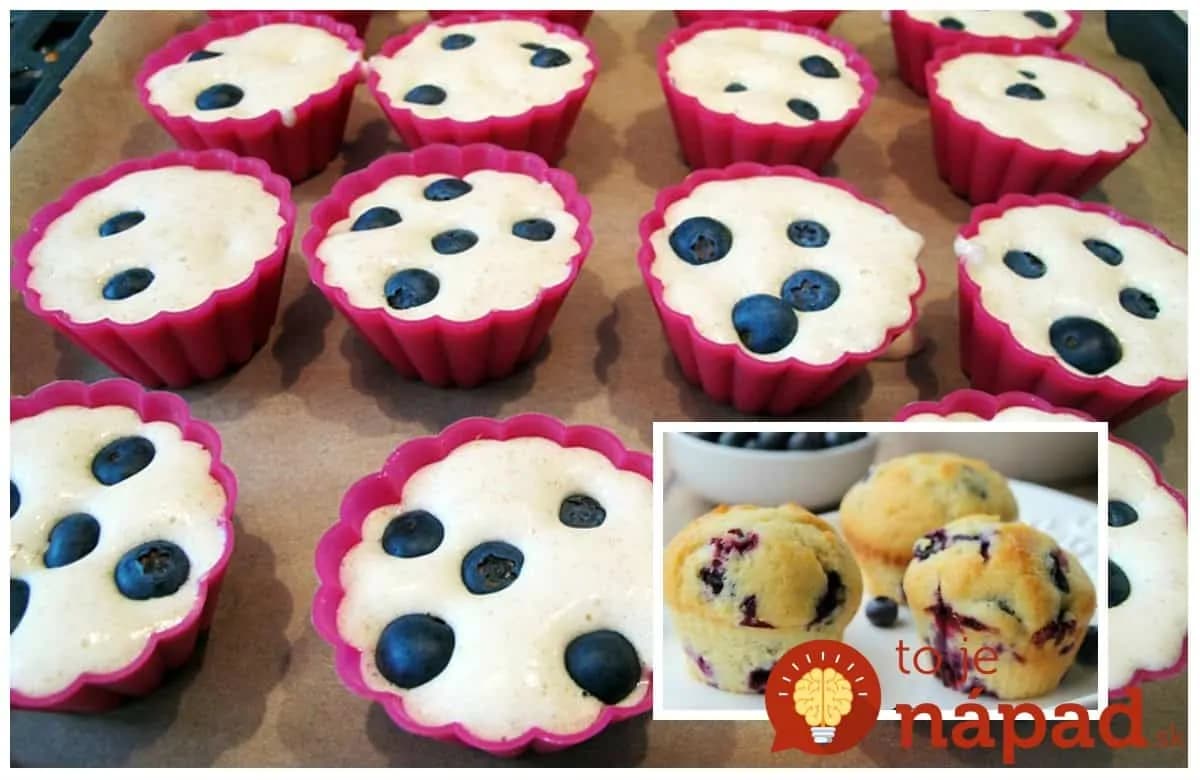 Konečne úžasný recept na vláčne muffiny: To cesto je úplne perfektné, robím z neho aj bábovku a koláče!