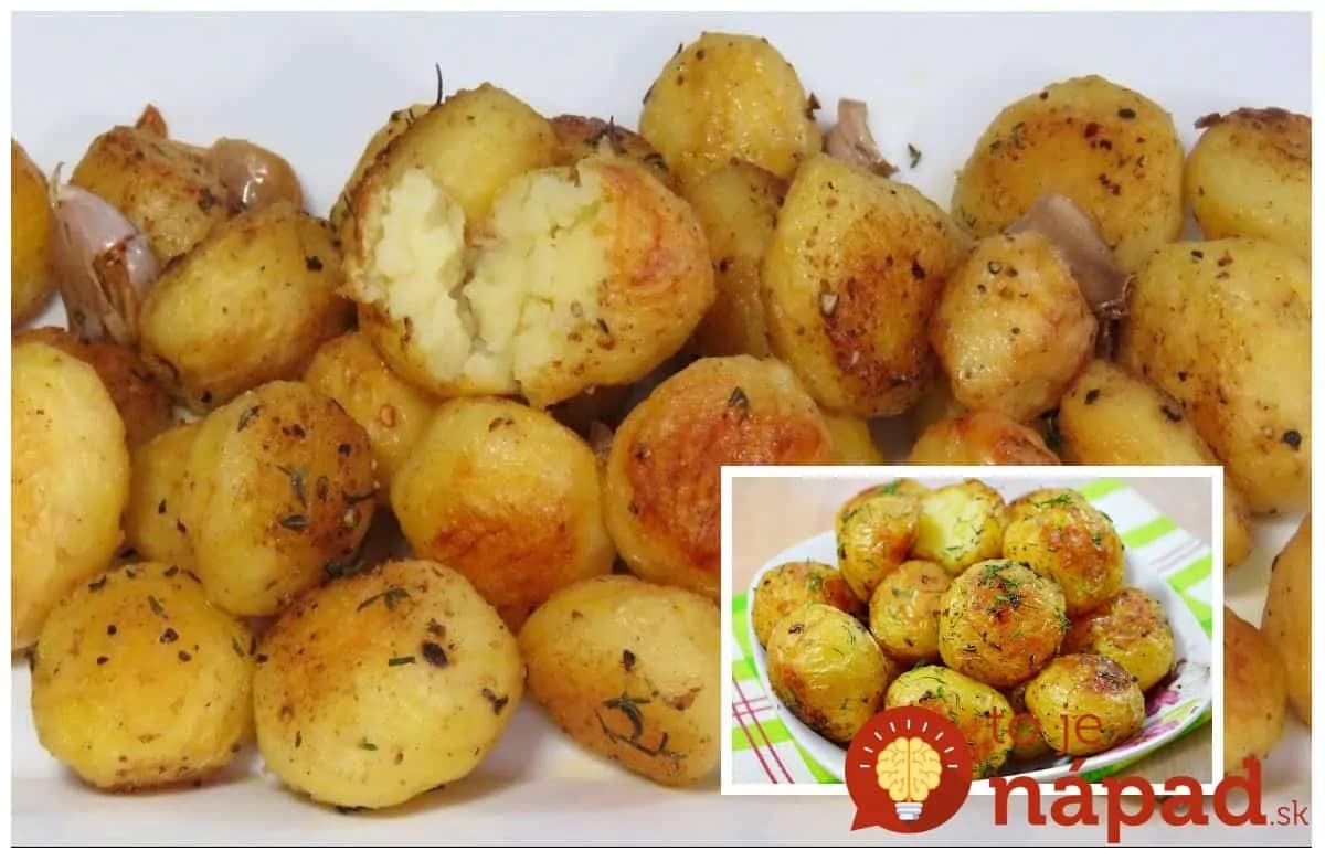 Všetci sa pýtali, ako som piekla zemiaky, že sú také fantastické: Stačí dať na plech s týmito prísadami a zamiešať – úžasná chuť!