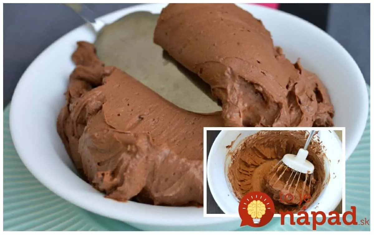 Najdokonalejší čokoládový krém s mascarpone: Stačí zmiešať a máte to najlepšie na vaše zákusky a torty!