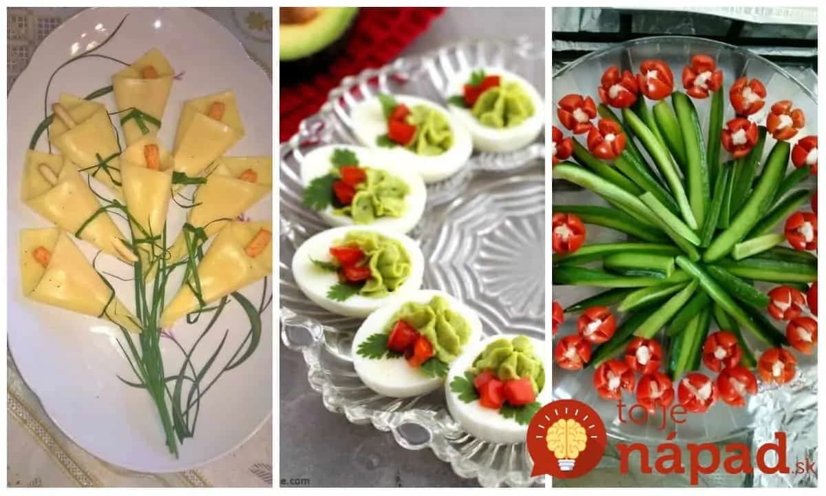 21 úžasných nápadov, ako servírovať studené misy na Veľkú noc: Toto vytvoríte z obyčajných vajec na tvrdo, syra a zeleniny!