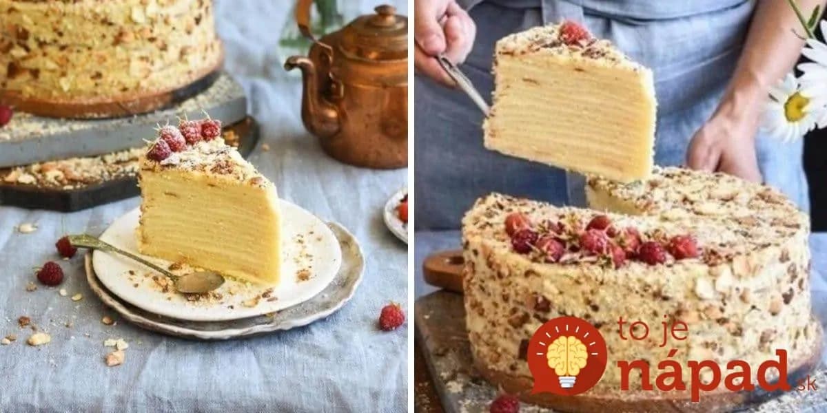 Legendárna torta Napoleon: Upiekla som ju len na Veľkú noc a teraz doma nič iné nepýtajú – pobláznila celú rodinu!
