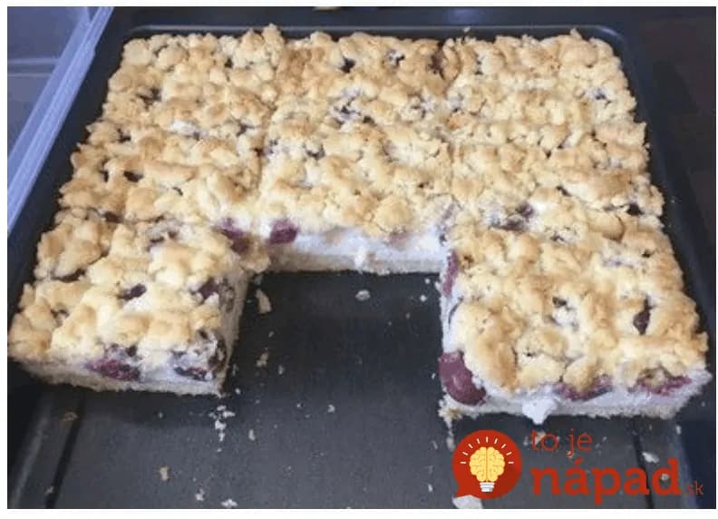 Rýchlovka z téglika: Úžasný jogurtový koláč s ovocím, v lete ho robím každý týždeň – je neskutočne chutný!