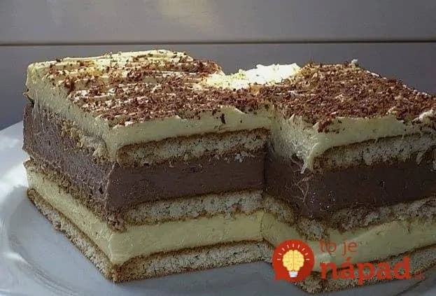 „Duo“ rezy bez pečenia sú jednoducho neodolateľné: Vezmite balík sušienok, kyslú smotanu a čokoládu, tento recept ocenia aj zaneprázdnení!