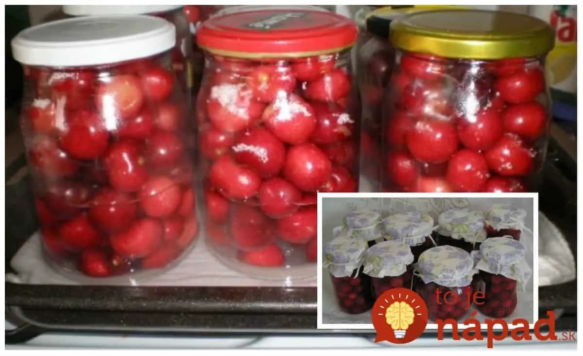 Najjednoduchšie zaváranie čerešní na svete: Kto raz skúsi, ten sa ho už nepustí – zavárame tak všetko ovocie!