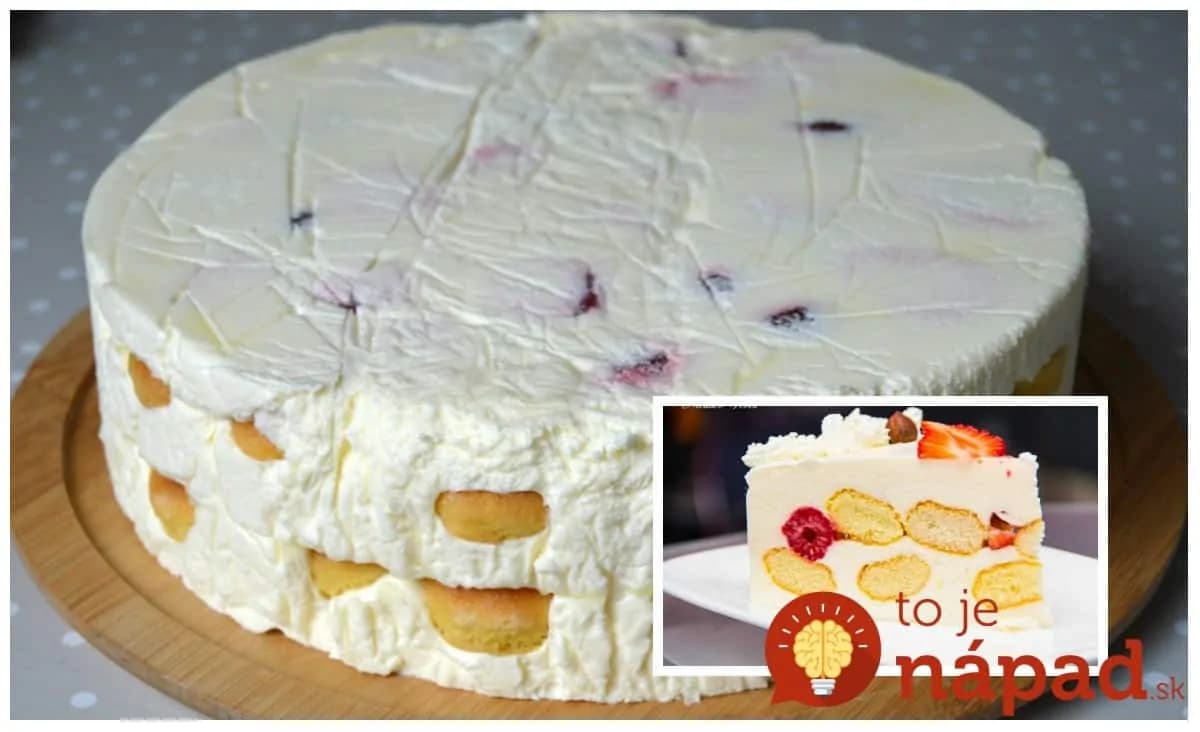 Ľahká tvarohová tortička: Len tvaroh, piškóty a hrsť ovocia – blesková maškrta pre celú rodinu za pár drobných!