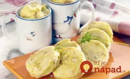 Hrnčekové knedle zo starších rožkov: Výborné a hotové hneď- kysnuté knedle už nerobím!