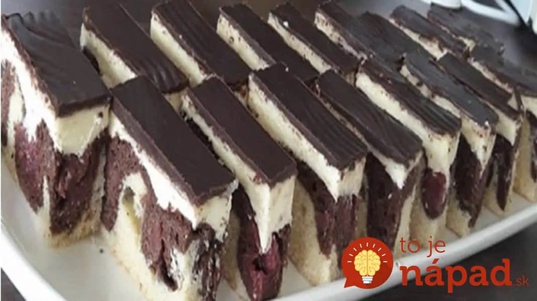 Fantastický recept na pudingové rezy s čokoládou: A čo je najlepšie máte ich hotové raz-dva!
