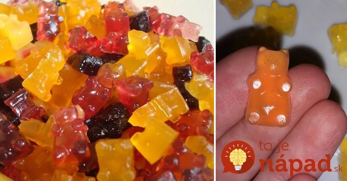 Zdravé želé cukríky bez chémie, len zo 4 prísade: Nekupujte drahé gumové medvedíky v obchode, toto môžete aj na diéte!