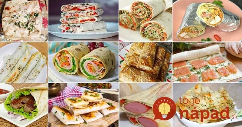 V lete nerobím obložené chlebíky, toto ide na dračku: Rýchle plnené rolky na sto spôsobov – pohostenie na každú príležitosť!