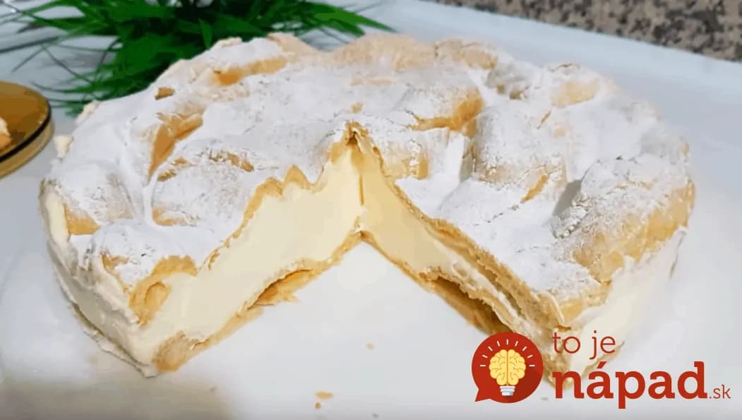 Torta Karpatka – vynikajúca a ľahko ju pripravíte: Chutí úplne ako krémeš z cukrárne!