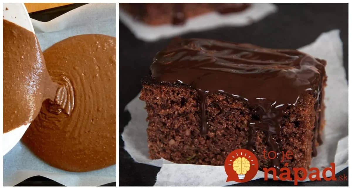 Cuketový koláč na spôsob luxusnej Sacher torty: Kto ochutnal neveril, že tá piškóta je z obyčajnej cukety!