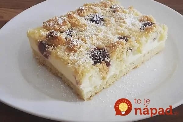 Drobenkový koláč pre milovníkov tvarohu – úžasný a rýchly: Na toto sa nechytá ani drahý chceesecake z cukrárne!