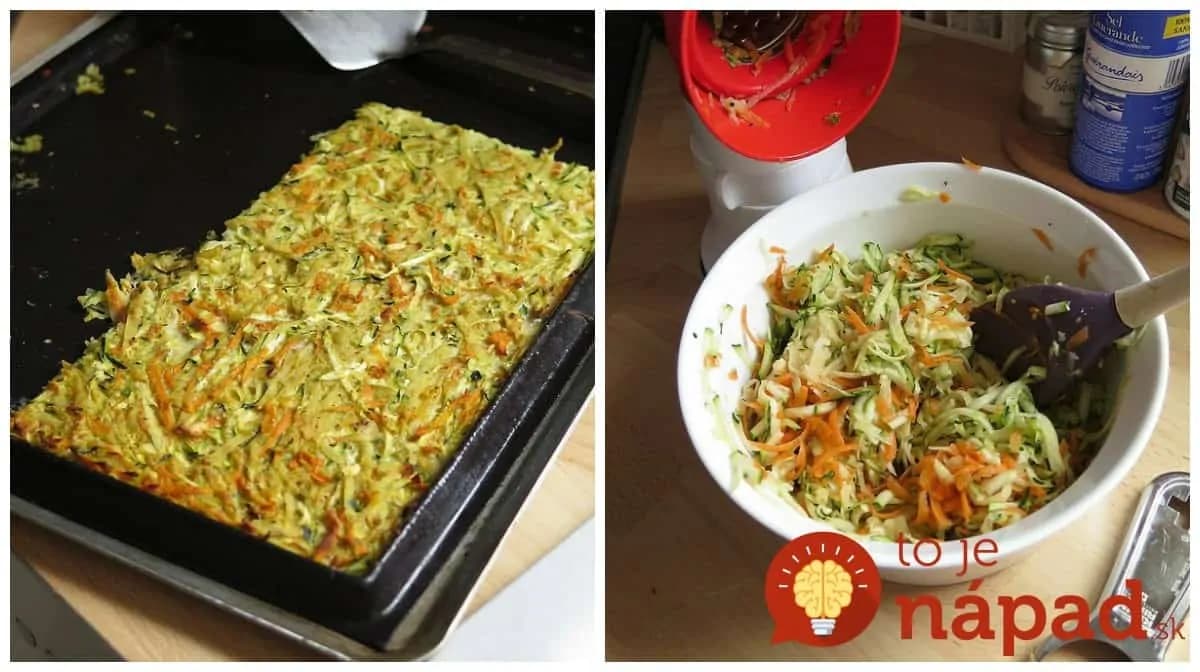 1 zemiak, 1 cuketa, 2 mrkvy, kyslá smotana a takýto výsledok: 20 minút v rúre a zalizovali sa aj najväčší mäsožravci!