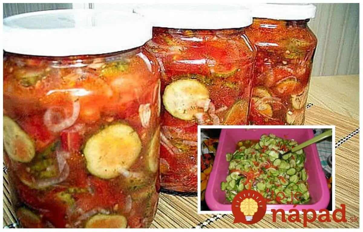 Výborný uhorkový šalát do pohárov: Ak máte na záhrade väčšie uhorky, toto určite skúste – perfektná príloha na každú príležitosť!