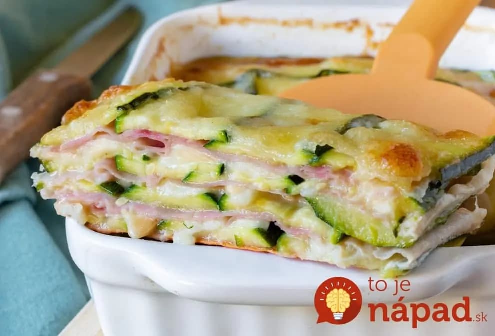 Zapečená cuketa so šunkou a mozzarellou: Fit obed pre celú rodinu s fantastickou chuťou!