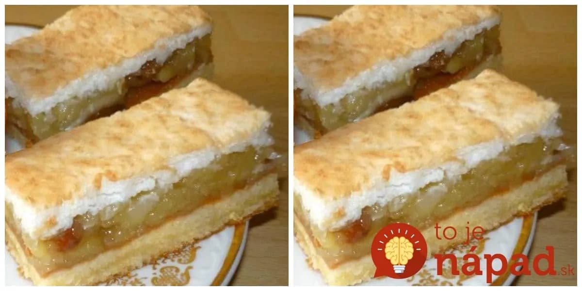 Najlepší jablčník s kokosovou penou: Úžasne jemný, každé sústo sa rozpadáva na jazyku!