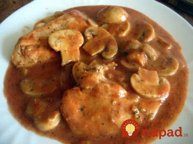 Bravčové plátky na hubách: Najlepšia rýchla omáčka s výbornou chuťou, mäsko sa rozpadá na jazyku!