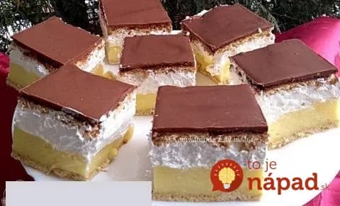 Toto je najdokonalejší francúzsky krémeš: S týmto zákuskom nikdy nič nepokazíte, každý ho miluje!