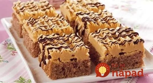 Tieto karamelové rezy z hrnčeka pobláznili všetky návštevy, odporúčam rovno zdvojnásobte dávku: Ten krém si zapíšte, je úžasný aj do iných receptov!