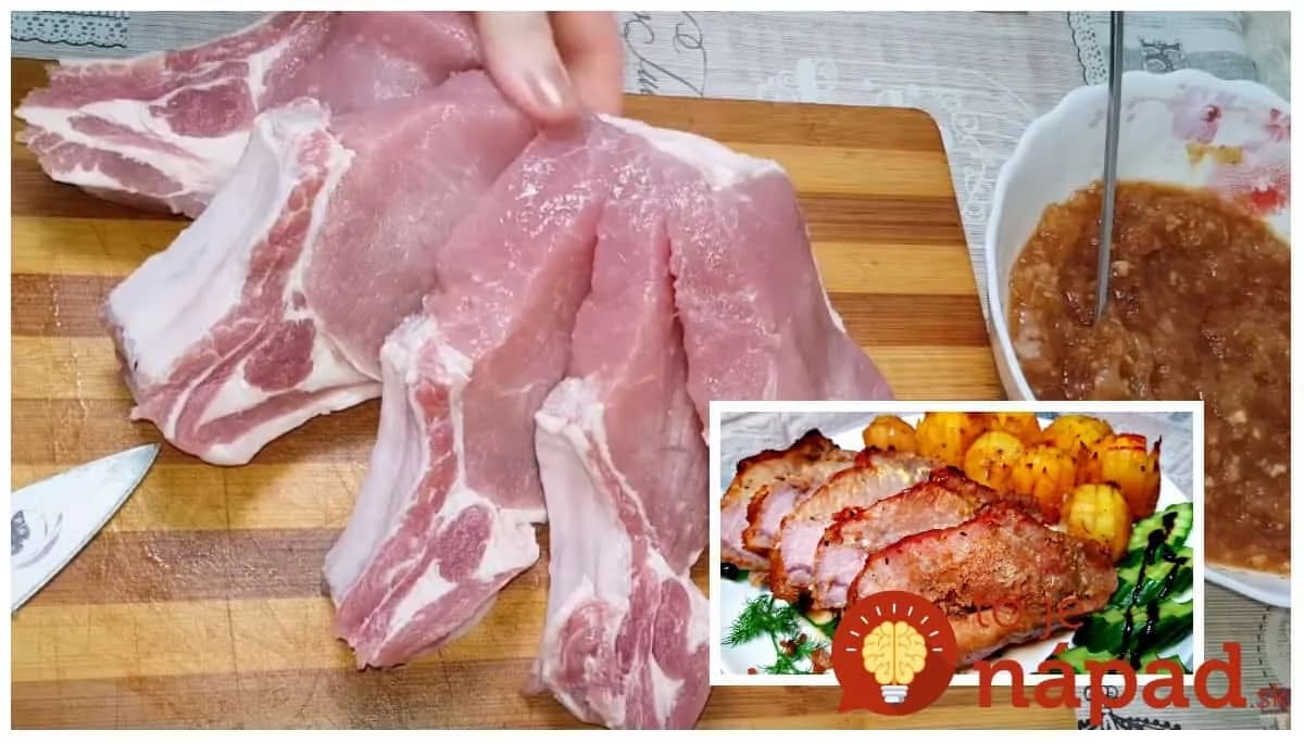 Odkedy mám tento recept, bravčové už nevyprážam, toto je fantastické: Najchutnejšie mäso so zemiakmi pečené vcelku – tajomstvo je v marináde!