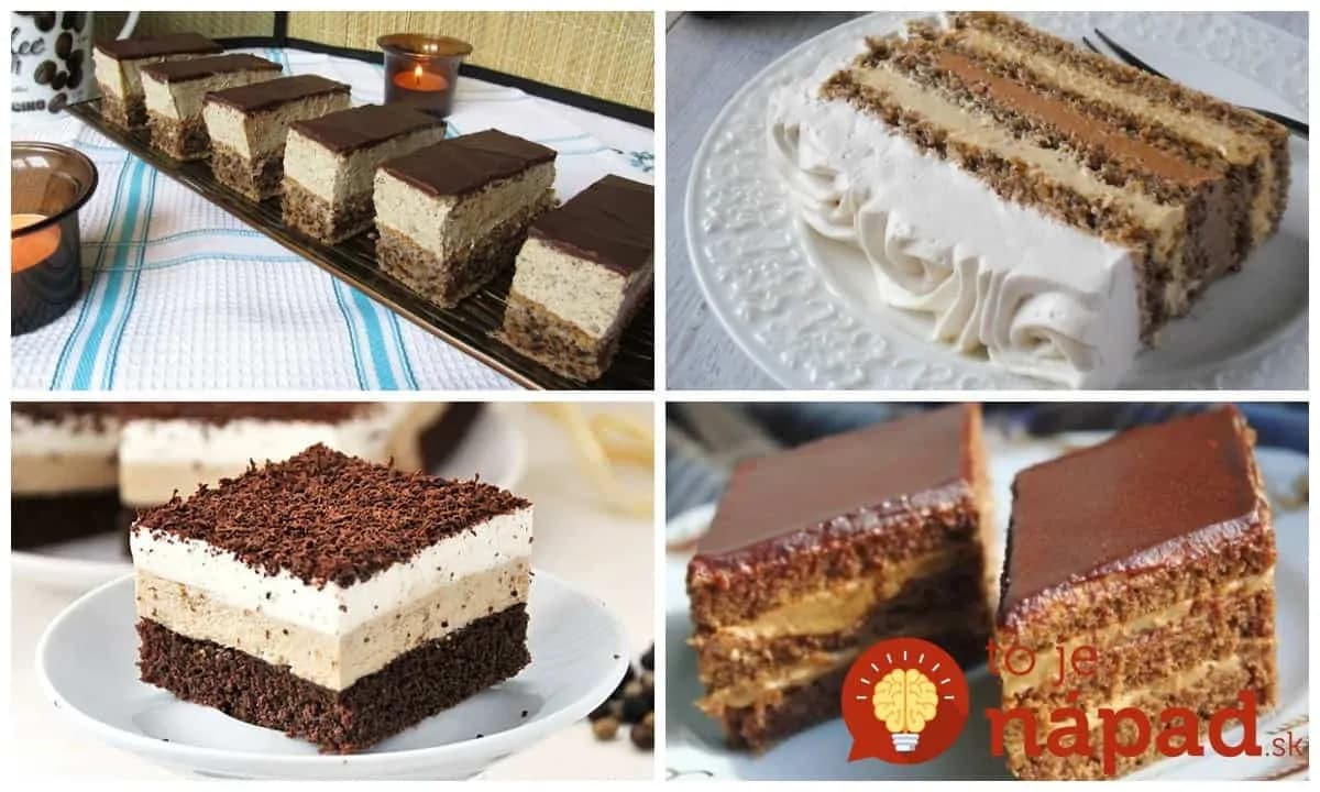 Zbierka 14 receptov na najlepšie kávové zákusky a dezerty: Fantastická chuť a rozvoniava celá kuchyňa!