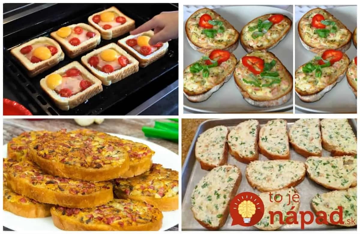 Studené chlebíky pre návštevy nerobím, každý pýta len toto: 17 nápadov na najchutnejšie teplé predjedlo z pečiva!