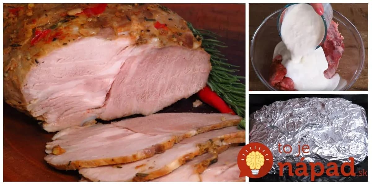 Tajomstvo najlepšej krkovičky pečenej v celku – recept od šéfa: Stačí dať na pekáč s horčicovou zmesou a chuť neskutočná!