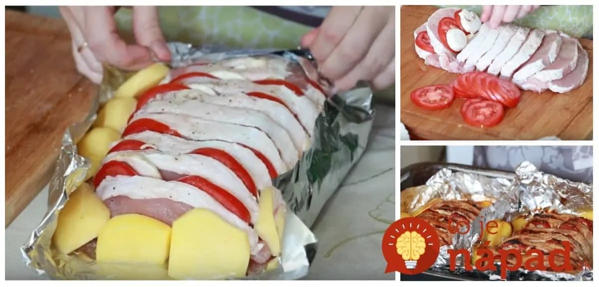 Bravčové karé pečené vcelku: Len pár zárezov, cesnak, zemiaky a máte mäso ako od šéfkuchára – 10 minút a je v rúre!