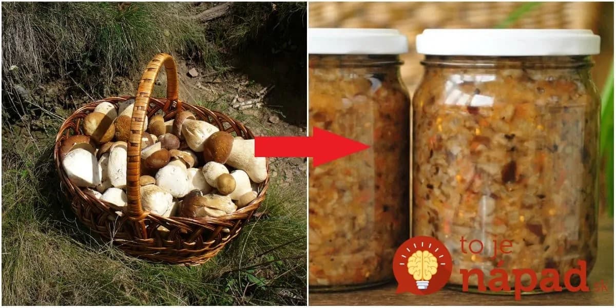 Túto hubovú nátierku zbožňujeme! Pripravte si k nej hrianky a nebudete sa vedieť dojesť.