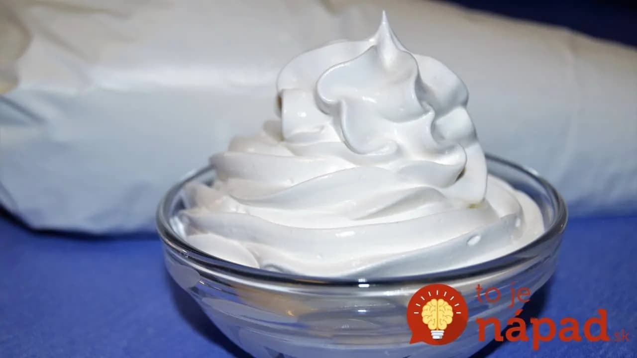 Konečne dokonalý bielkový krém, ktorý perfektne drží: Ideálny na zdobenie!