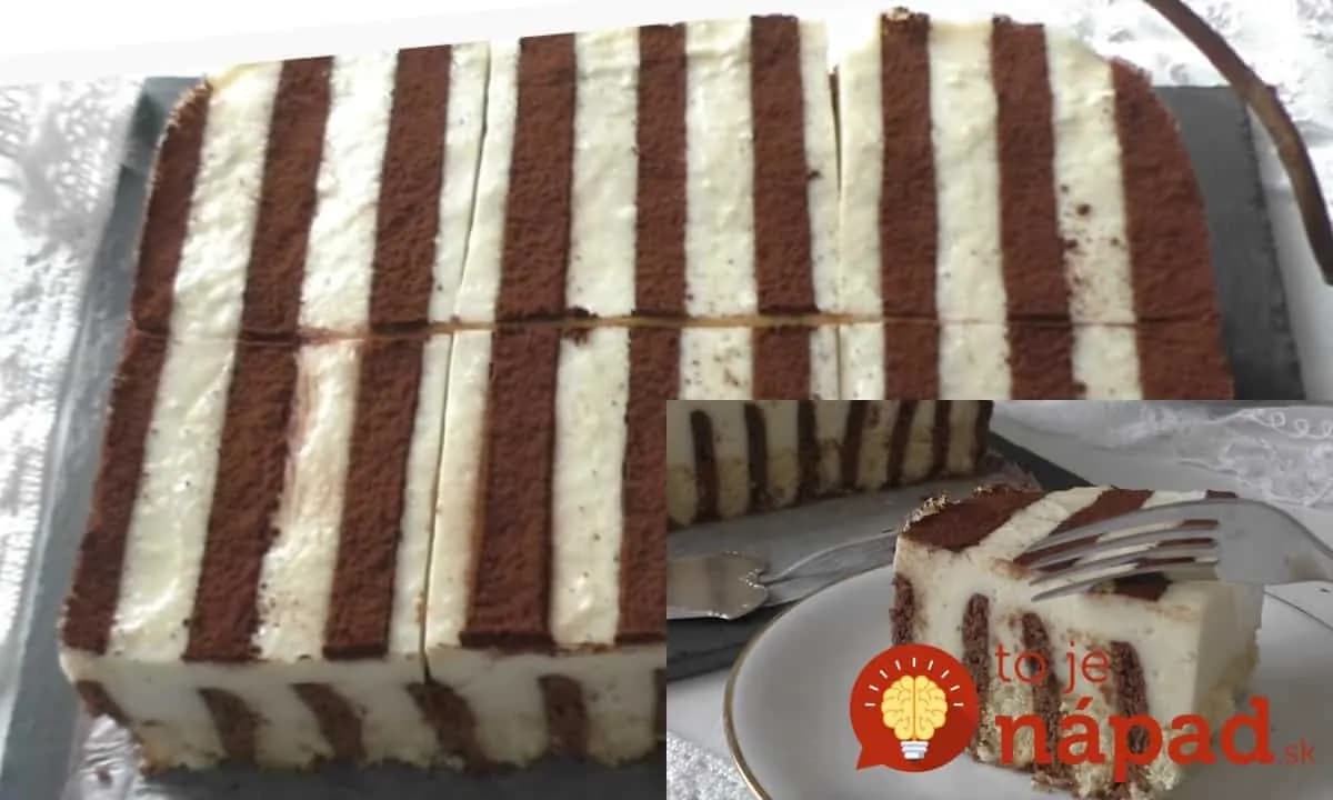 Ešte nikdy som nevidela takúto úžasnú nepečenú maškrtu: Torta Piáno – krásne vyzerá a chuť miliónová!