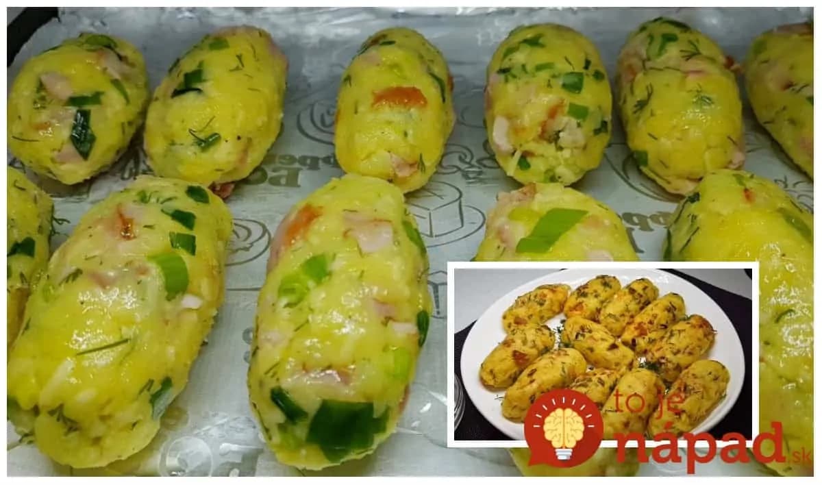 Odkedy mám tento recept, zemiaky už nevyprážam: Fantasticky chrumkavé a šťavnaté krokety so syrom, ktoré pripravíte na plechu!