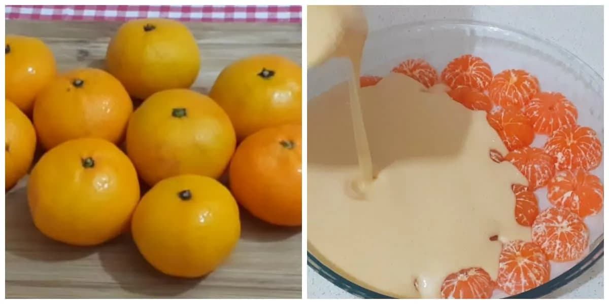 Obrátený koláč s mandarínkami a jednoduchým cestom!