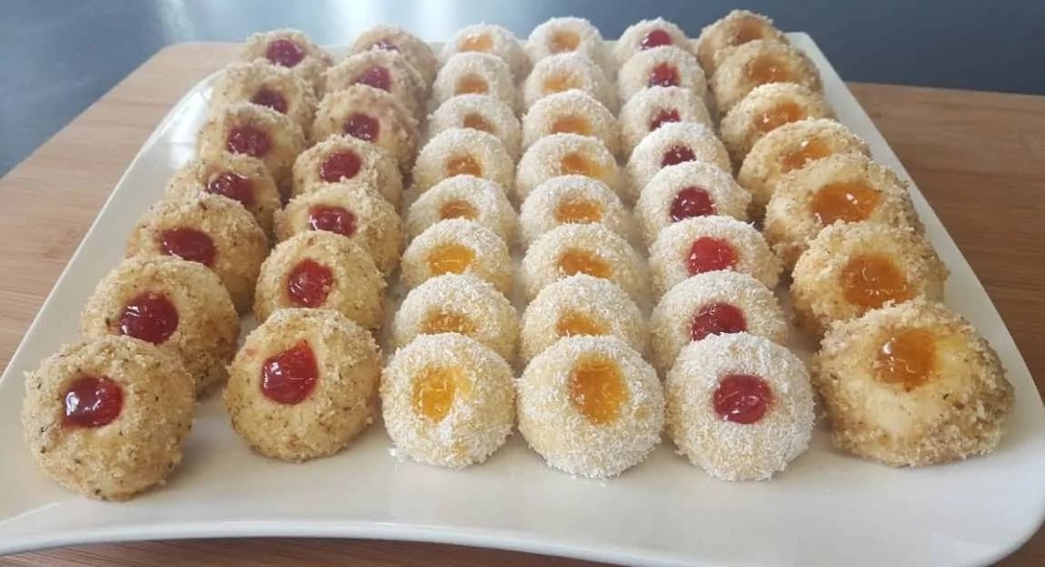 Krehké mandľové kolieska s marmeládou: Tento recept robím na Vianoce už 50 rokov, fantastická chuť a dlho vydržia!