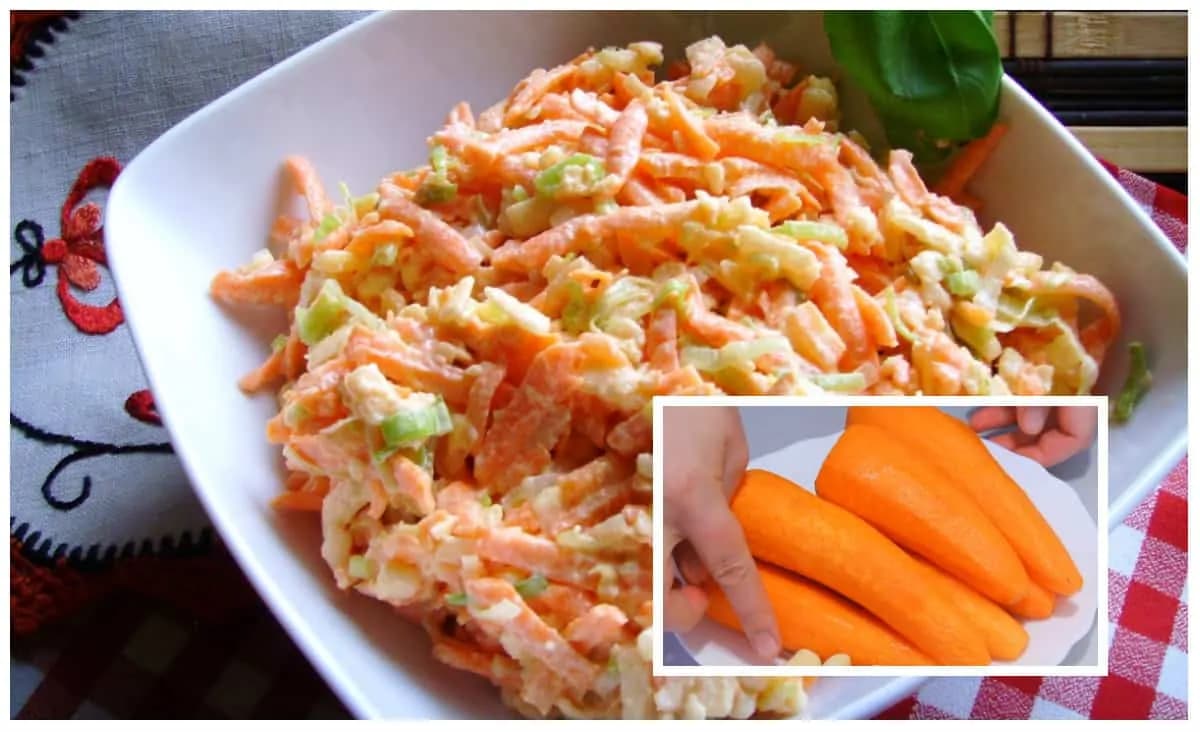 Sýty mrkvový šalát s vajíčkom: Dávka zdravia a ideálna diétna večera – je taký výborný, že ho dávam aj na chlebíčky!