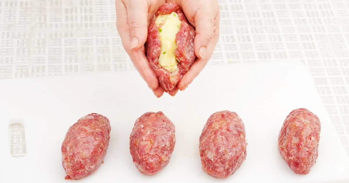 Dokonalé plnené rolky so syrom: Náplň len zabaľte do mletého mäsa a dajte na panvicu – mega chutné papanie!