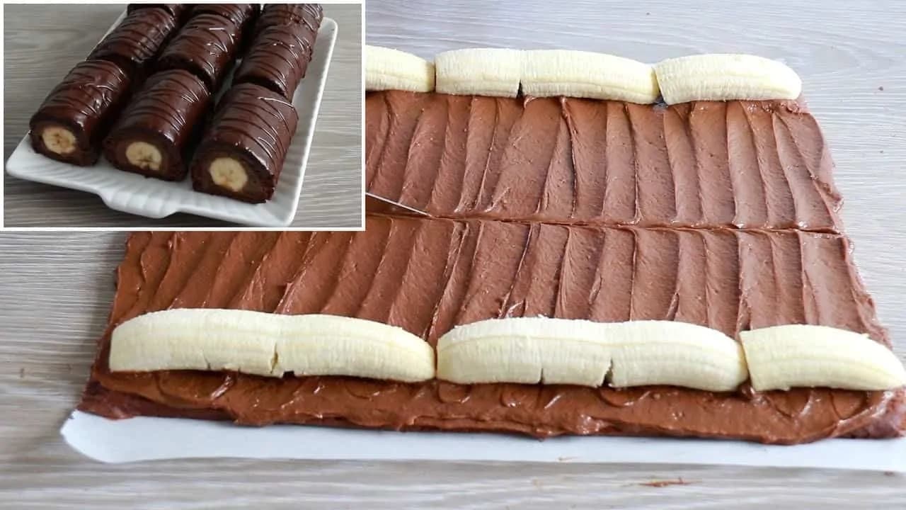 Bezkonkurenčné banánové čoko rolky: Na tento dezert sa k nám tešia všetky návštevy!