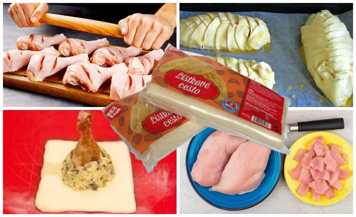 Ak máte doma 1 balík lístkového cesta, toto skúste: 7 receptov na bezkonkurenčný nedeľný obed, ktorý viete rýchlo pripraviť!