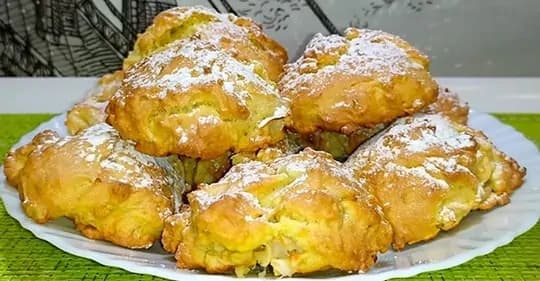 Bombastické jablkové sušienky s orechmi a prípravou na 5 minút: Churmkavé na povrchu a vnútri krémové a mäkučké!