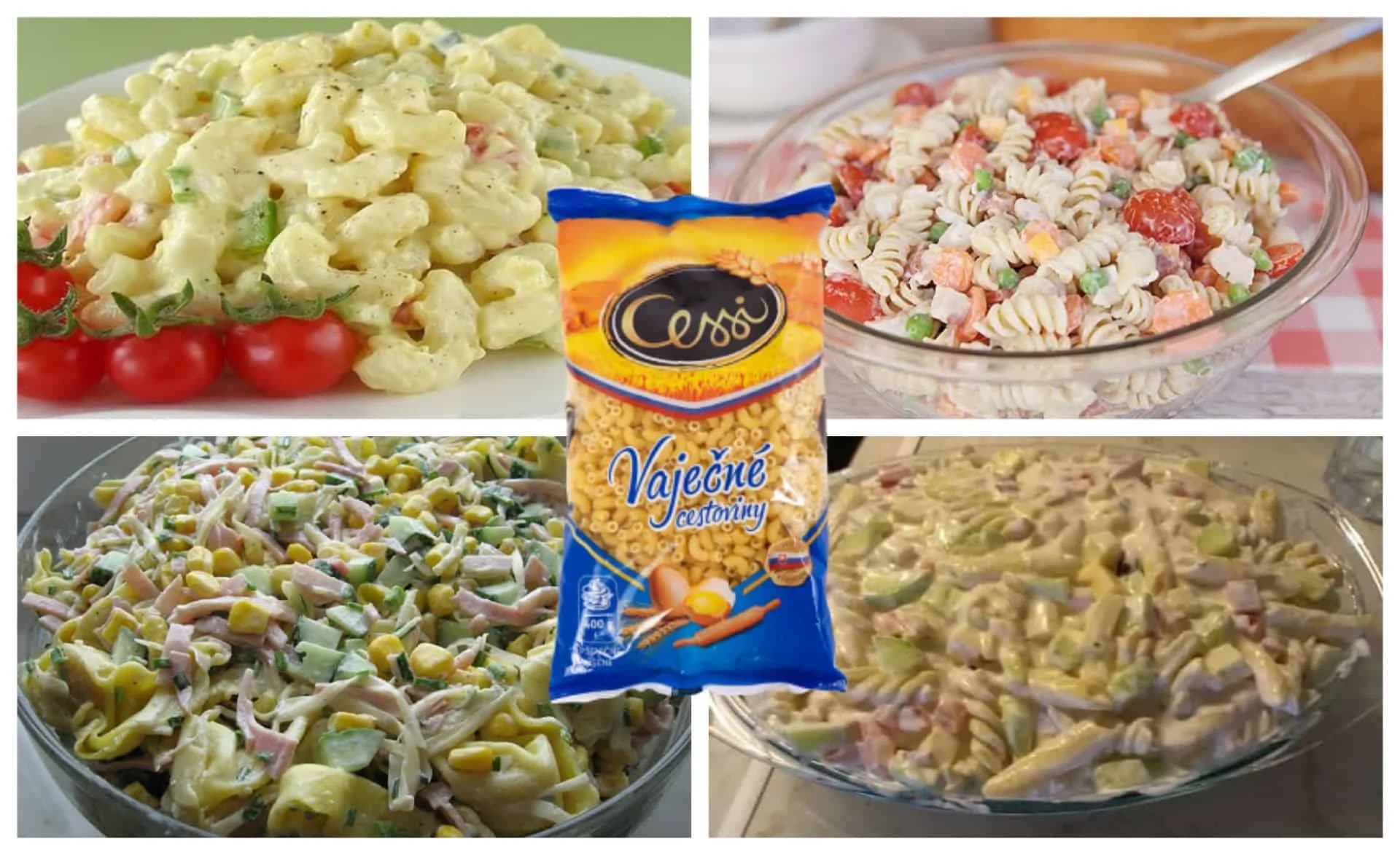 Ak máte doma 1 balík cestovín toto skúste: Zbierka 14 najlepších šalátov, ktoré viete pripraviť za minútku a chutia výborne!