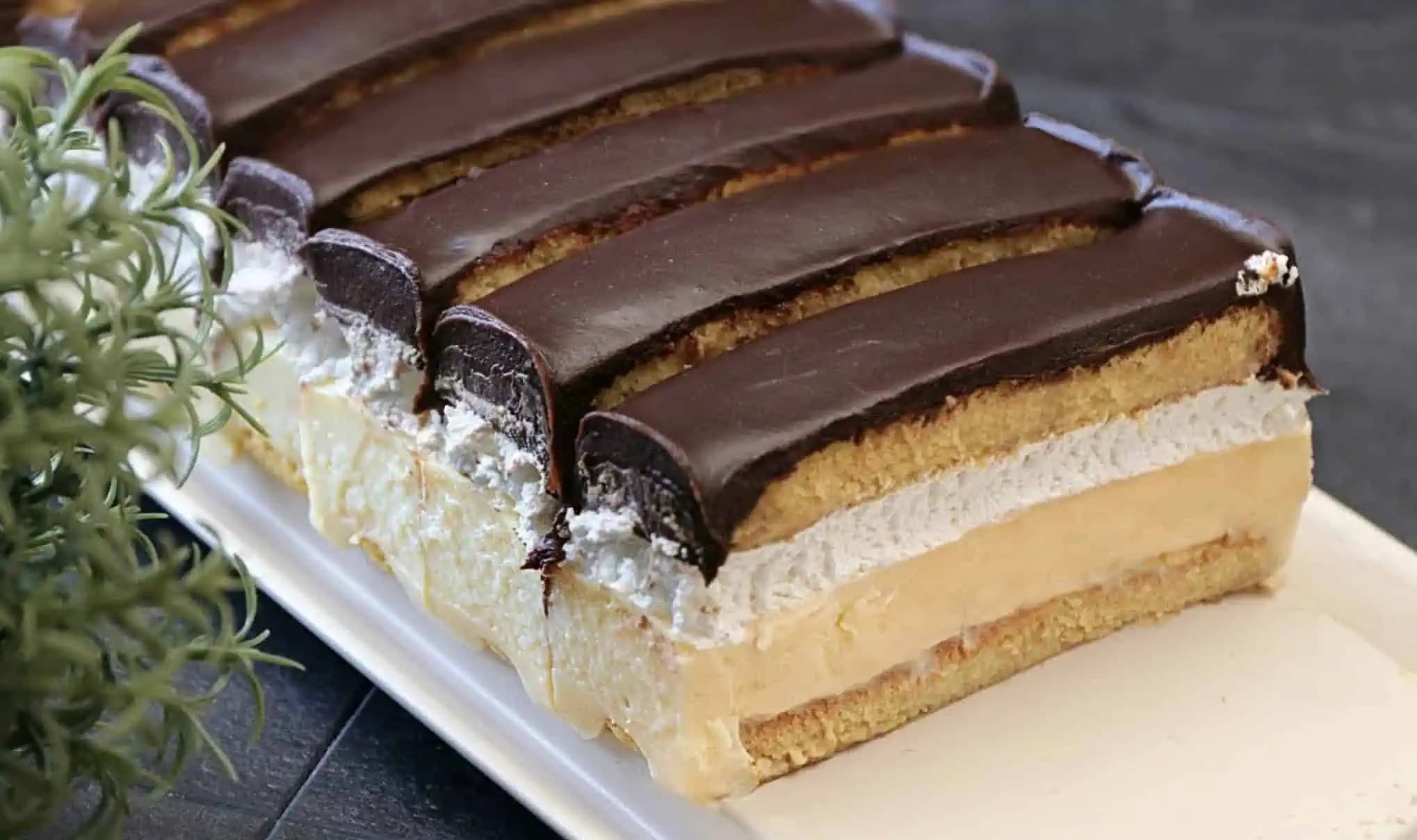 Dokonalý krémeš, ktorý pripravíte bez pečenia: Musím sa podeliť o tento luxusný recept, robím skoro každý týždeň!