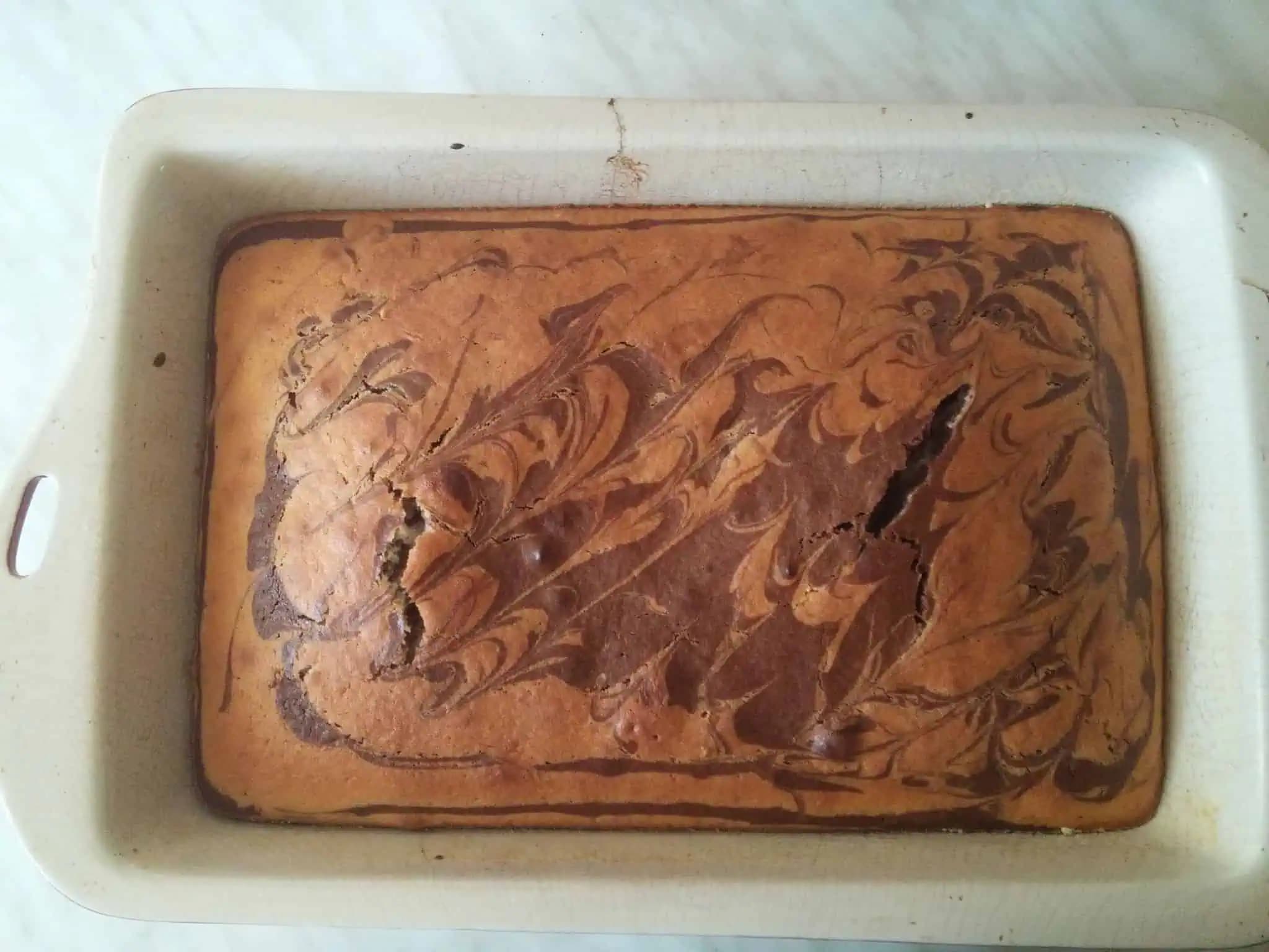 Mramorová BÁBOVKA na plechu: Za mňa je to najlepší JEMNÝ koláčik, aký existuje!