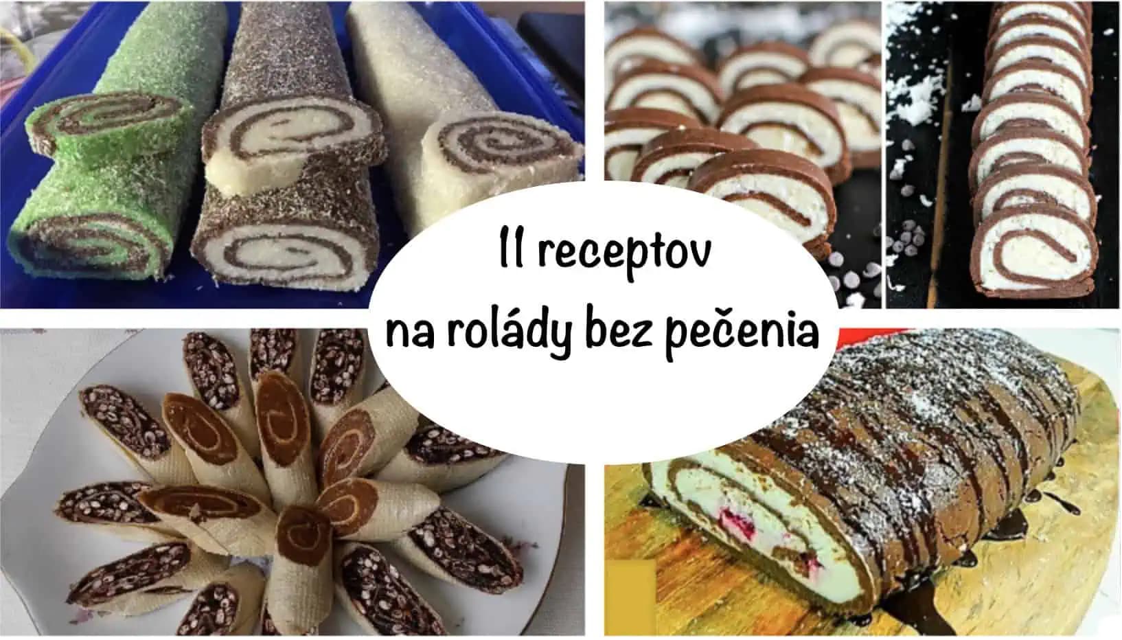 11 receptov na najlepšie vianočné ROLÁDY bez pečenia: Najchutnejšie sladké pohostenie, vydržia aj mesiac!