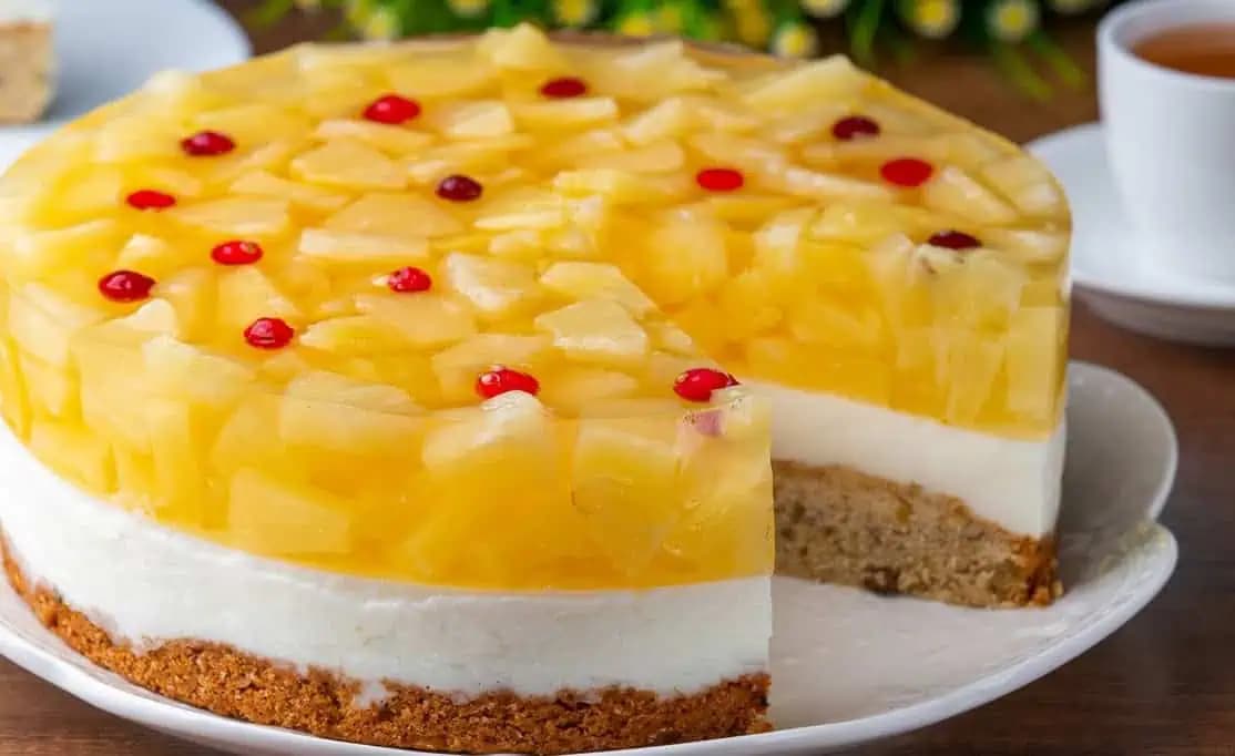 Dokonalá ananásová torta: Ľahko sa pripravuje, je neuveriteľne svieža a chutná!