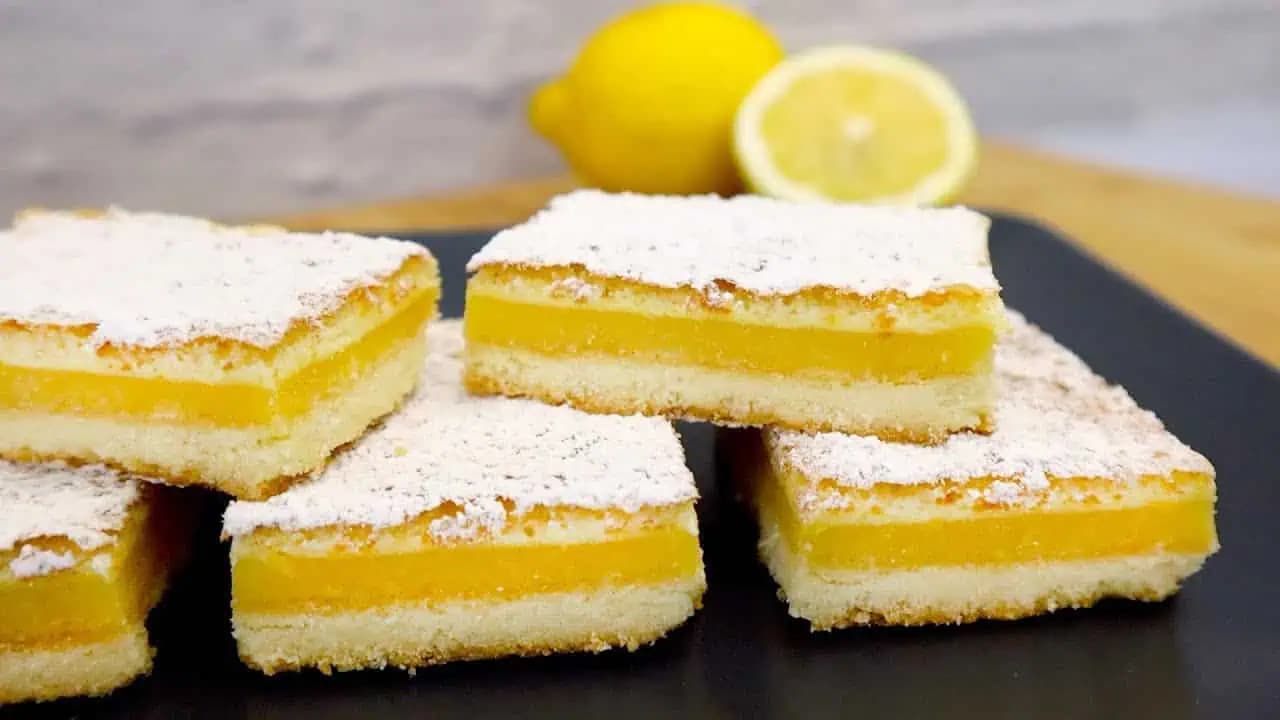 Geniálne citrónové rezy: Tento osviežujúci a lahodný dezert sa stane u vás doma hitom!