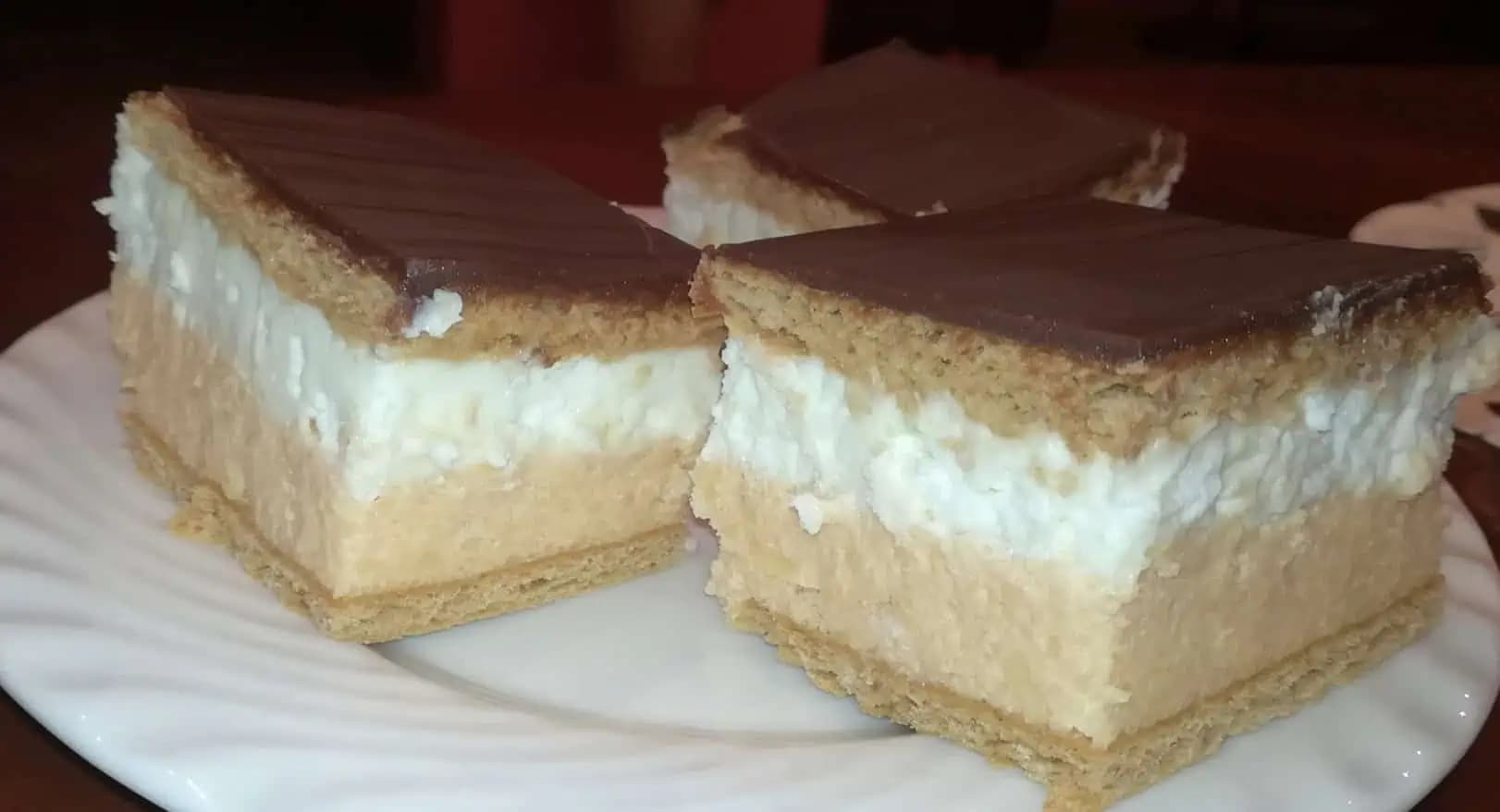 Konečne dokonalý KRÉMEŠ, ktorý pripravíte bez pečenia: Zdieľam tento luxusný recept, robím ho skoro každý týždeň!