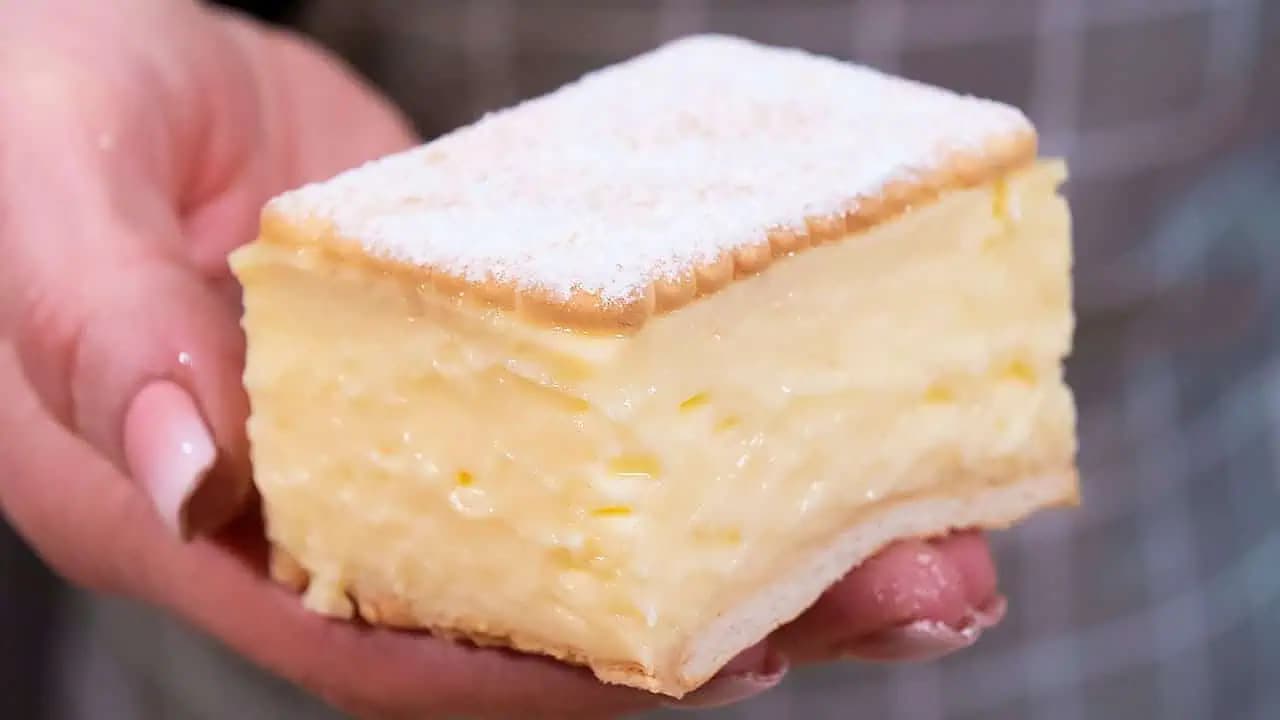 Nepečený krémeš, ktorý milujeme: Bez debaty, toto je najlepší TVAROHOVÝ dezert pod slnkom – 5 minút a je prázdny plech!