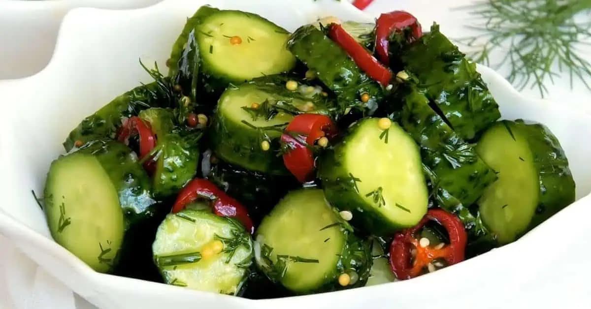 Uhorkový šalát s medom a horčicou: Chutné predjedlo, ktoré si zamilujete!