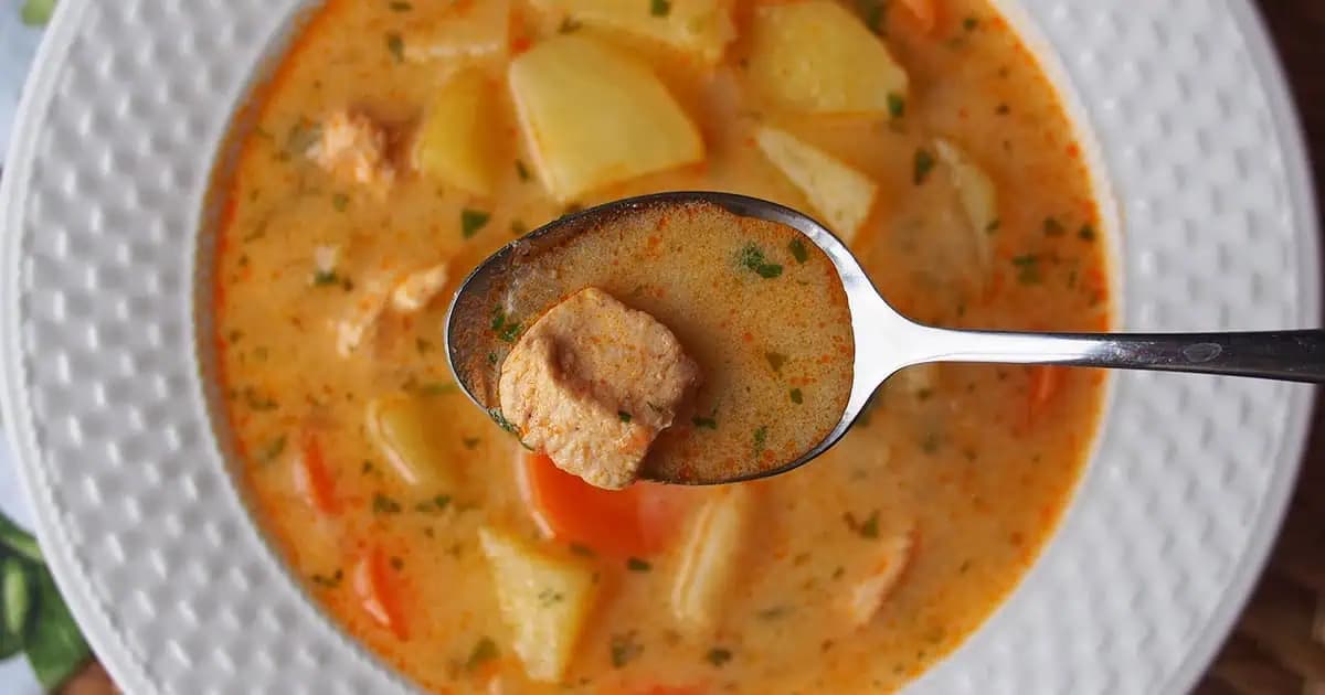 Nebesky chutná kuracia polievka s kyslou smotanou: Vynikajúci OBED, ktorý zahreje a zasýti celú rodinu!